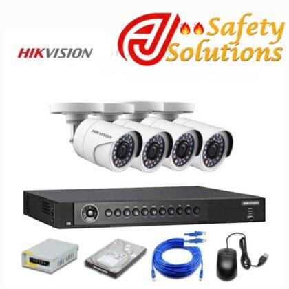 4 HD HIKVISION CCTV Cameras Package