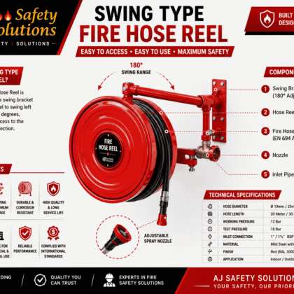 Swing Type Fire Hose Reel