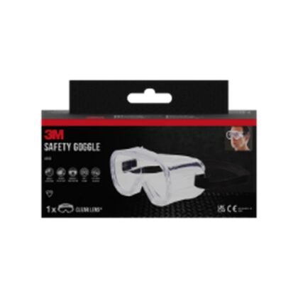 3M Classic Safety Goggles 4800, Indirect Vented, Clear Lens - catalogue product image