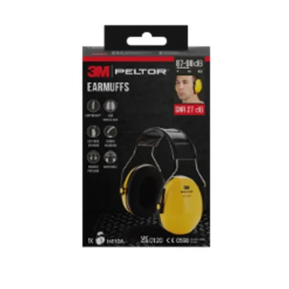 3M PELTOR Optime I Earmuffs H510A, SNR value 27 dB, Yellow — catalogue product image