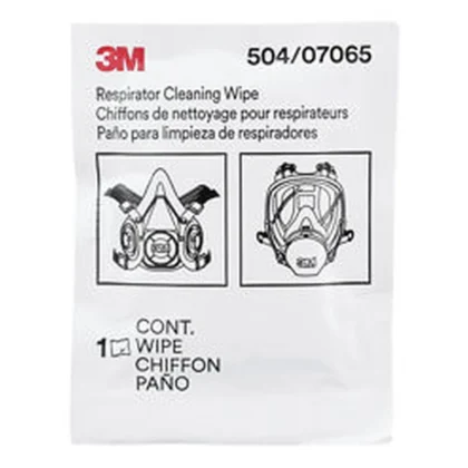 3M Reusable Respirator Face Seal Cleaning Wipes, 105, 2 wipes/pack — catalogue product image