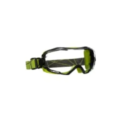 3M GoggleGear 6000 Safety Goggles, Scotchgard Anti-Fog/Anti-Scratch Coating (K&N) Clear Lens, with Flip-Up Grey IR5 Cover Lens, GG6001SGAF-IR5 — catalogue product image