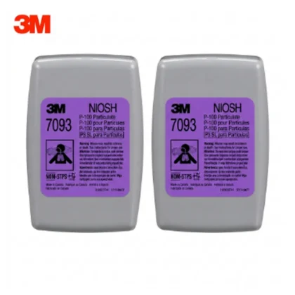 3M 7093 P100 Hard Case Particulate Filter Bayonet Connection NIOSH Approved — catalogue product image