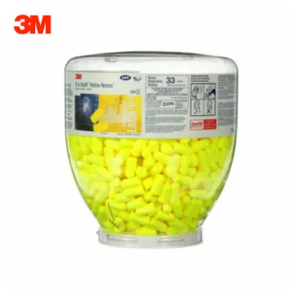 3M 391-1004 E-A-R Soft Yellow Neons Uncorded One Touch Refill Earplugs — catalogue product image