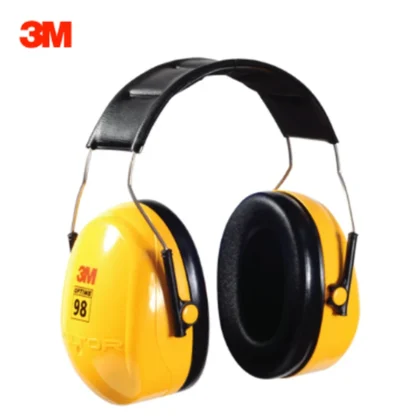 3M PELTOR Optime 98 H9A Overhead Yellow Safety Earmuff — catalogue product image