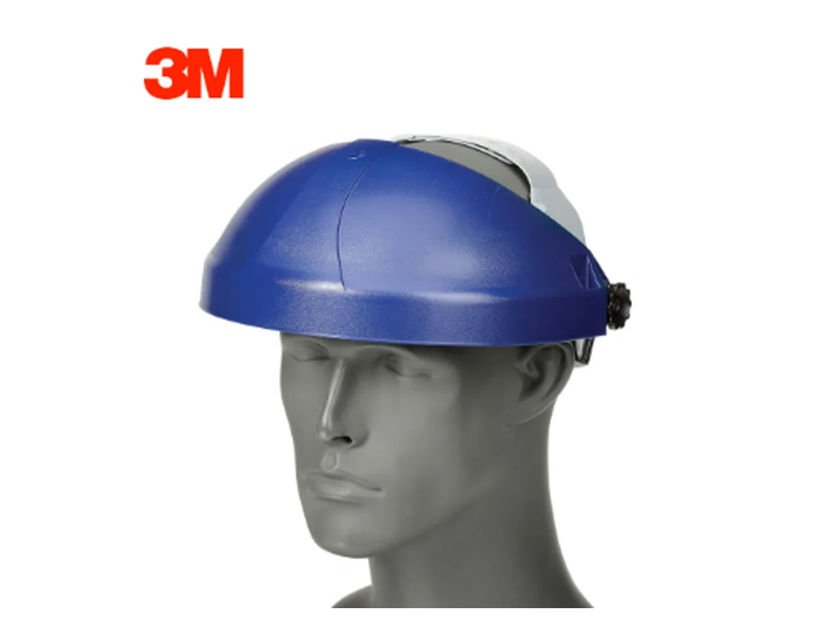 3M H8A Ratchet Headgear with Clear Polycarbonate Face shield — catalogue product image