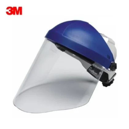 3M H8A Adjustable Ratchet Headgear Suspension with 3M WP96 Clear Polycarbonate Visor Face Shield — catalogue product image