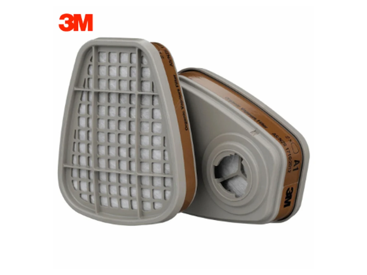 3M 6051 A1 Gas And Vapour Filter Cartridge — catalogue product image