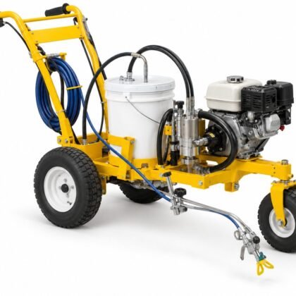 ETEP Airless Cold Paint Road Marking Machine - illustrative product view