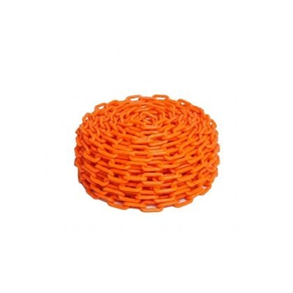 Orange Plastic Warning Chain – 6 mm product photograph