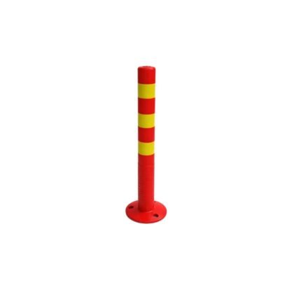 Traffic Delineator with Green Reflective Tape – 22 Inch product photograph