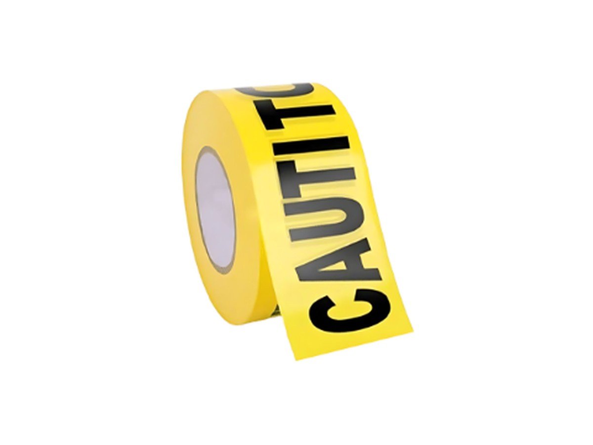 Yellow Caution Tape – 100m