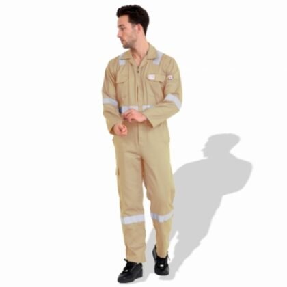 F1023 Cotton FR-Labelled Coverall - supplier catalogue image