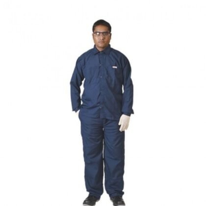 Cotton Mechanic Shirt and Trousers – Navy Blue - supplier catalogue image