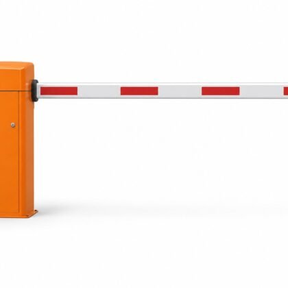 ETEP Electric Rising Arm Traffic Barrier - illustrative product view