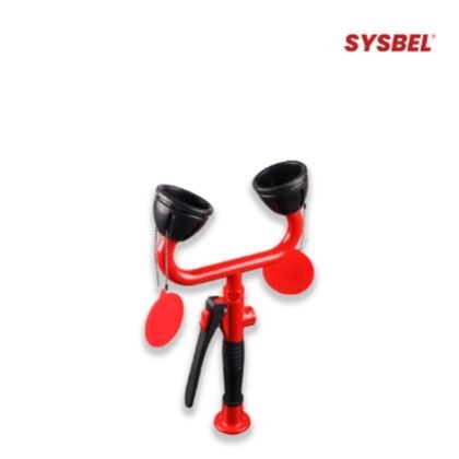 Sysbel WG7012R Deck Mounting Dual Head Drench Hose Eyewash