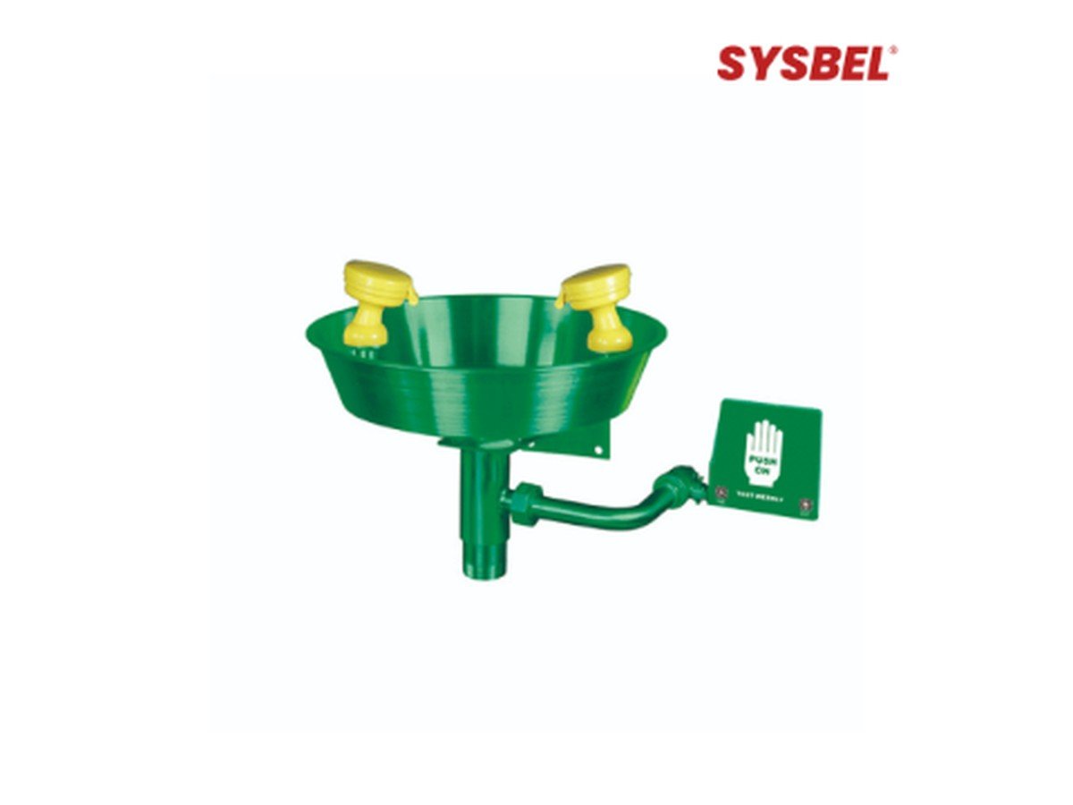 SYSBEL WG7023G AES Plastic Wall Mounted Basin Eyewash Station