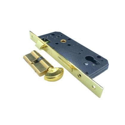 EuroArt Profile Mortice Lock 65mm Key & Turn Cylinder