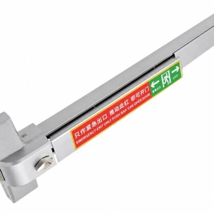 Marvell Emergency Exit Panic Bar Lock | Iron Safety Push Bar Door Lock – Silver