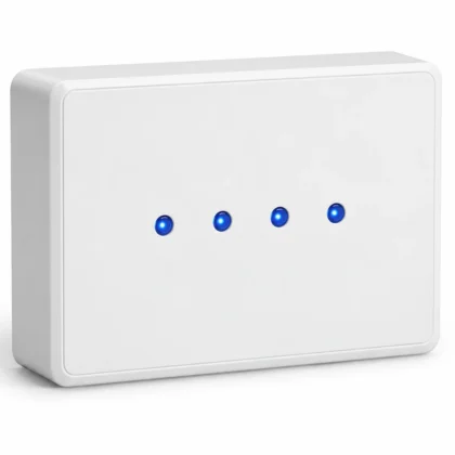 Gent by Honeywell Emergency Assist Four-Way Splitter – EVCS-TASP4 – indicative product-family illustration