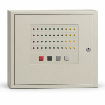 Global Fire CP100 4-Zone Conventional Fire Alarm Panel — illustrative product image