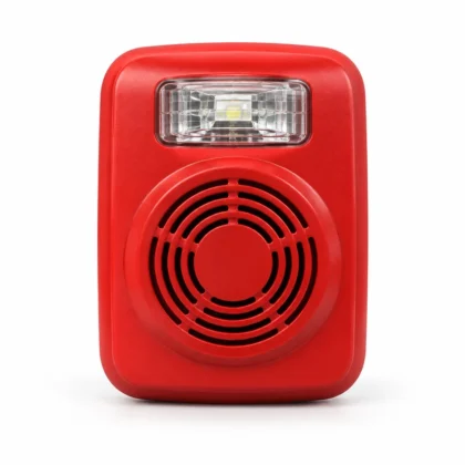 Global Fire Conventional Sounder with LED Flasher — illustrative product image