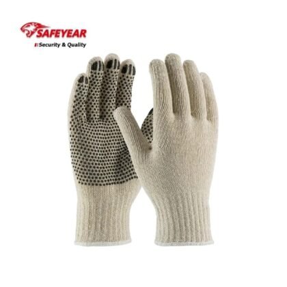Safeyear FL7259 PVC-Dot Cotton Gloves – 12 Pairs