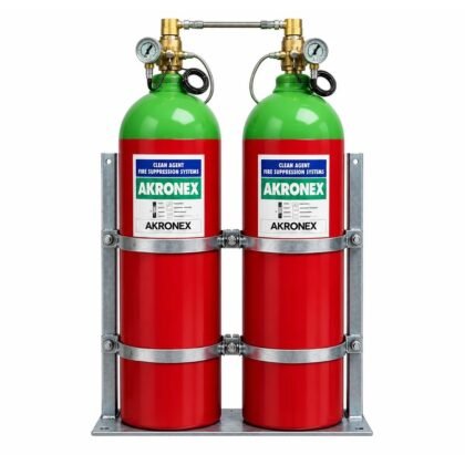 AKRONEX Inert-Gas Fire Suppression System — representative equipment