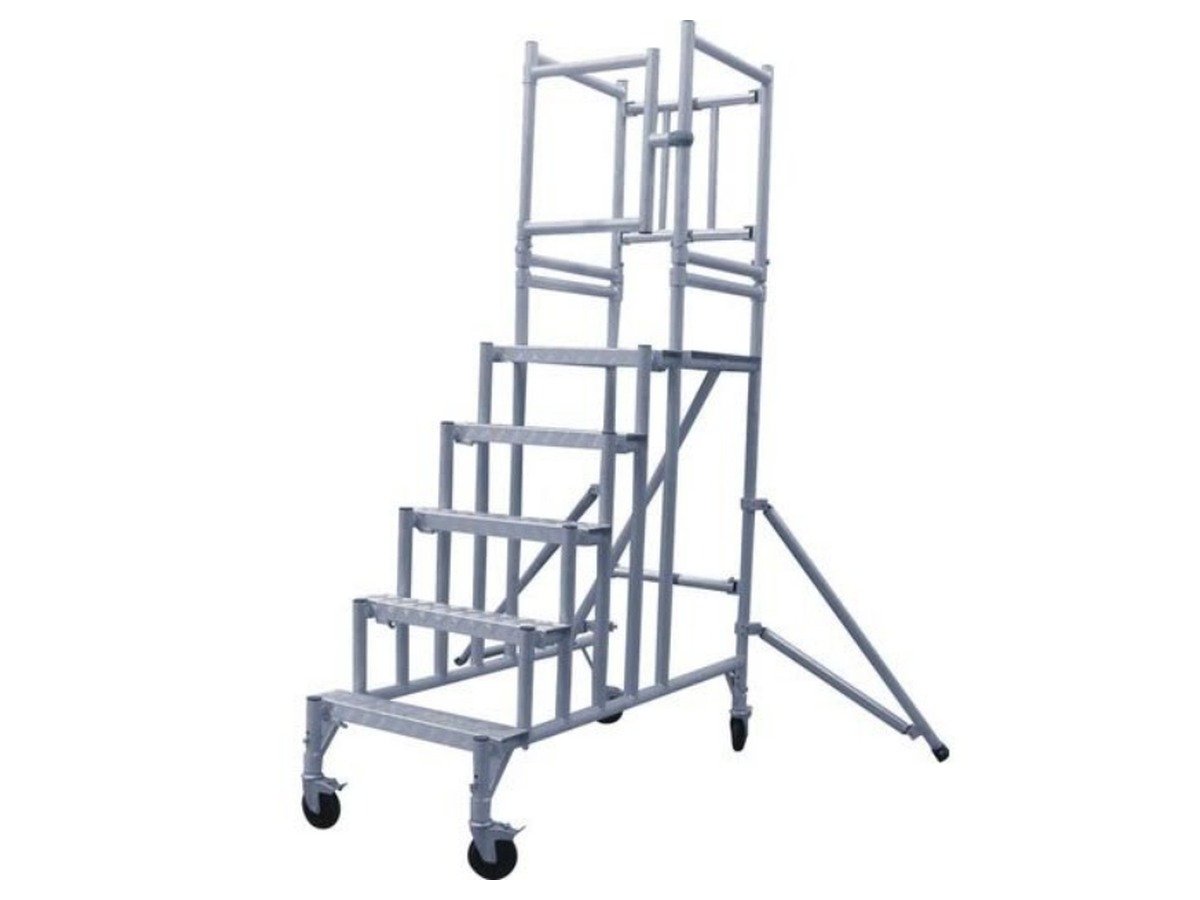 Aluminium Podium Scaffold with Trolley