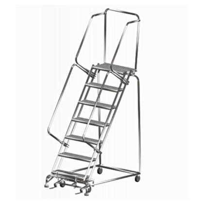 Rolling Warehouse Access Ladder