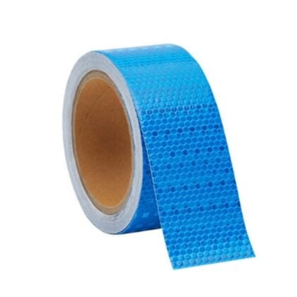 Blue Diamond-Pattern Reflective Tape – 2 Inch × 25 m