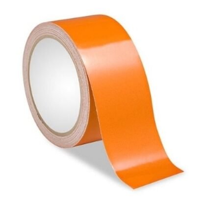Orange PVC Reflective Tape – 2 Inch × 25 m