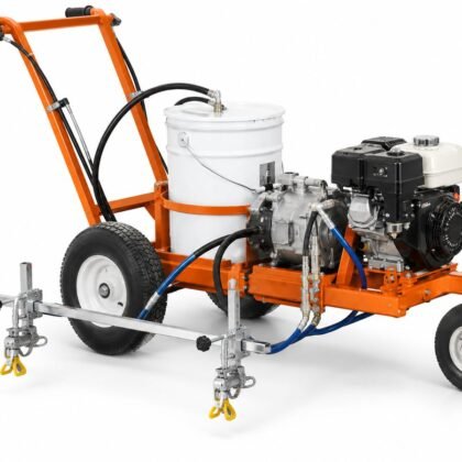 ETEP Double-Gun Airless Runway Marking Machine - illustrative product view