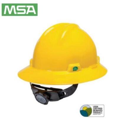 MSA V-Gard Full-Brim Hard Hat - supplier catalogue image