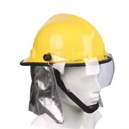 Firefighter Helmet with Half-Goggle Listing - supplier catalogue image
