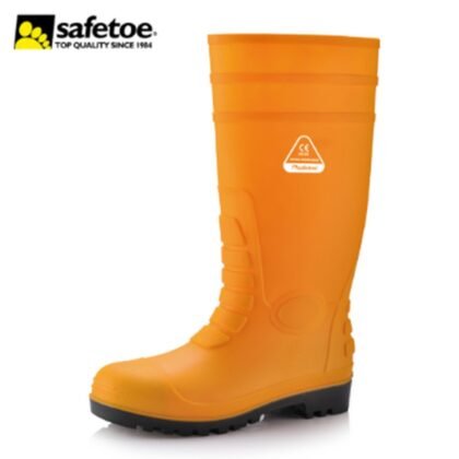 Safetoe W-6038 Yellow Safety Gumboots - supplier catalogue image