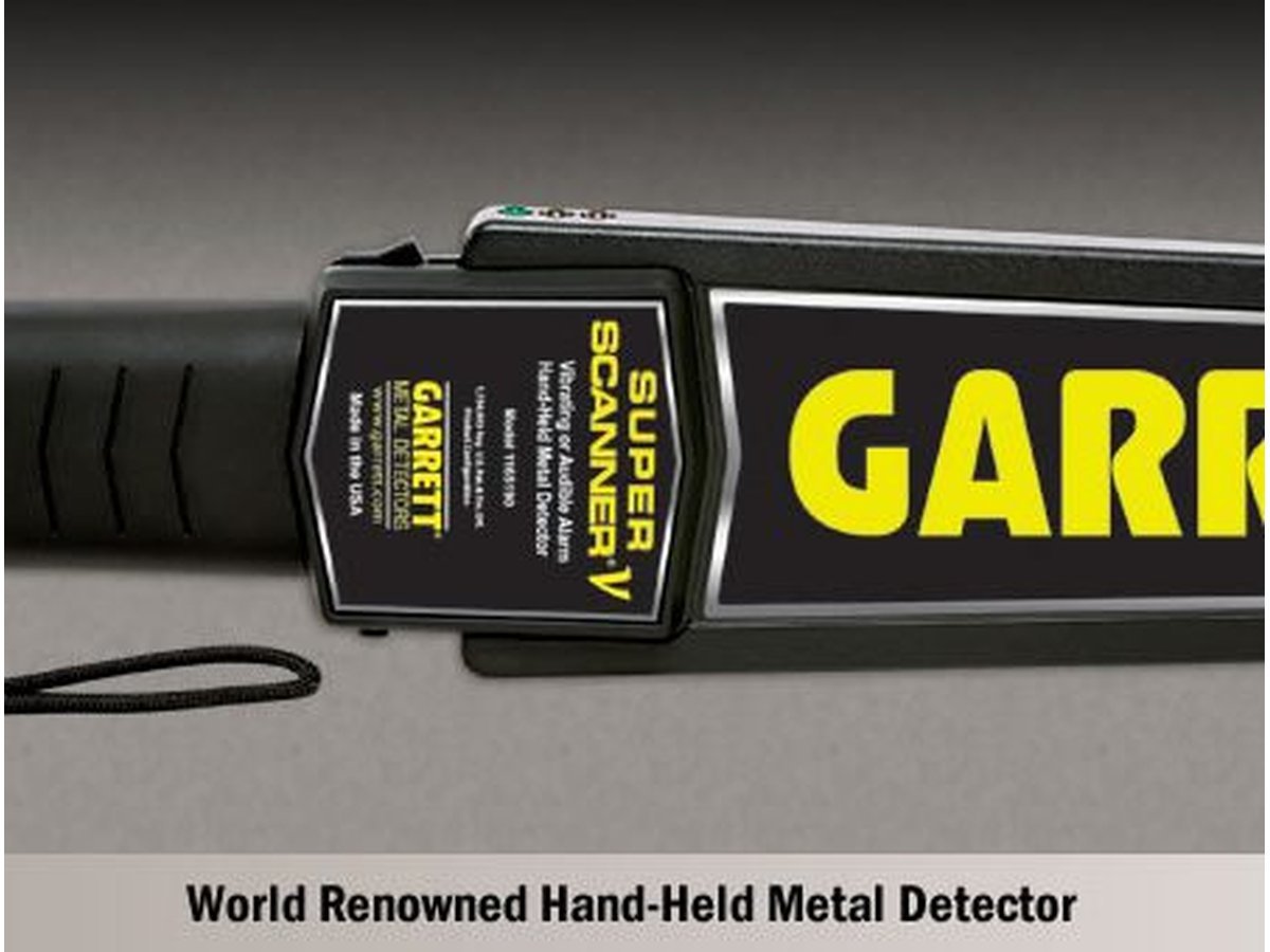 Garrett Super Scanner V Handheld Metal Detector