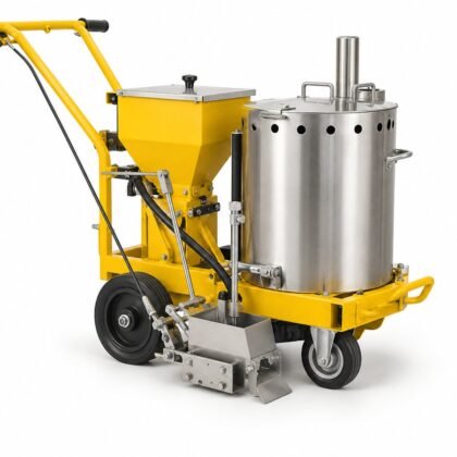 ETEP Hand-Push Thermoplastic Road Marking Machine - illustrative product view